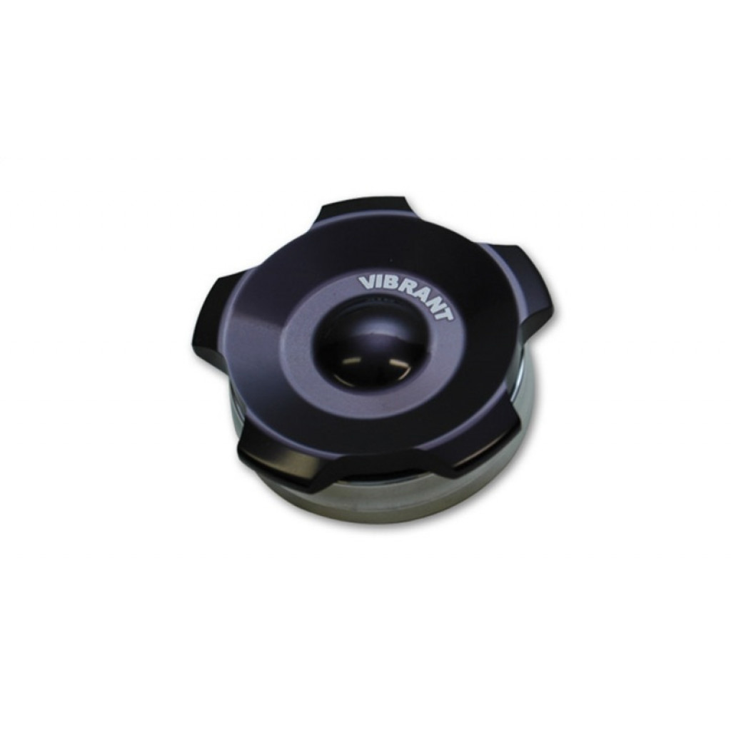 Vibrant For Weld Bung Aluminum 2.75in w/ Anodized Black Aluminum Threaded Cap | w/ O-Ring (TLX-vib11295-CL360A70)