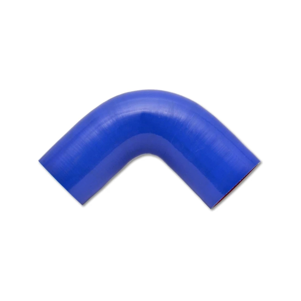 Vibrant For 4 Ply Reinforced Silicone Elbow Connector | 2in I.D. 90 Deg Elbow | (Blue) (TLX-vib2740B-CL360A70)