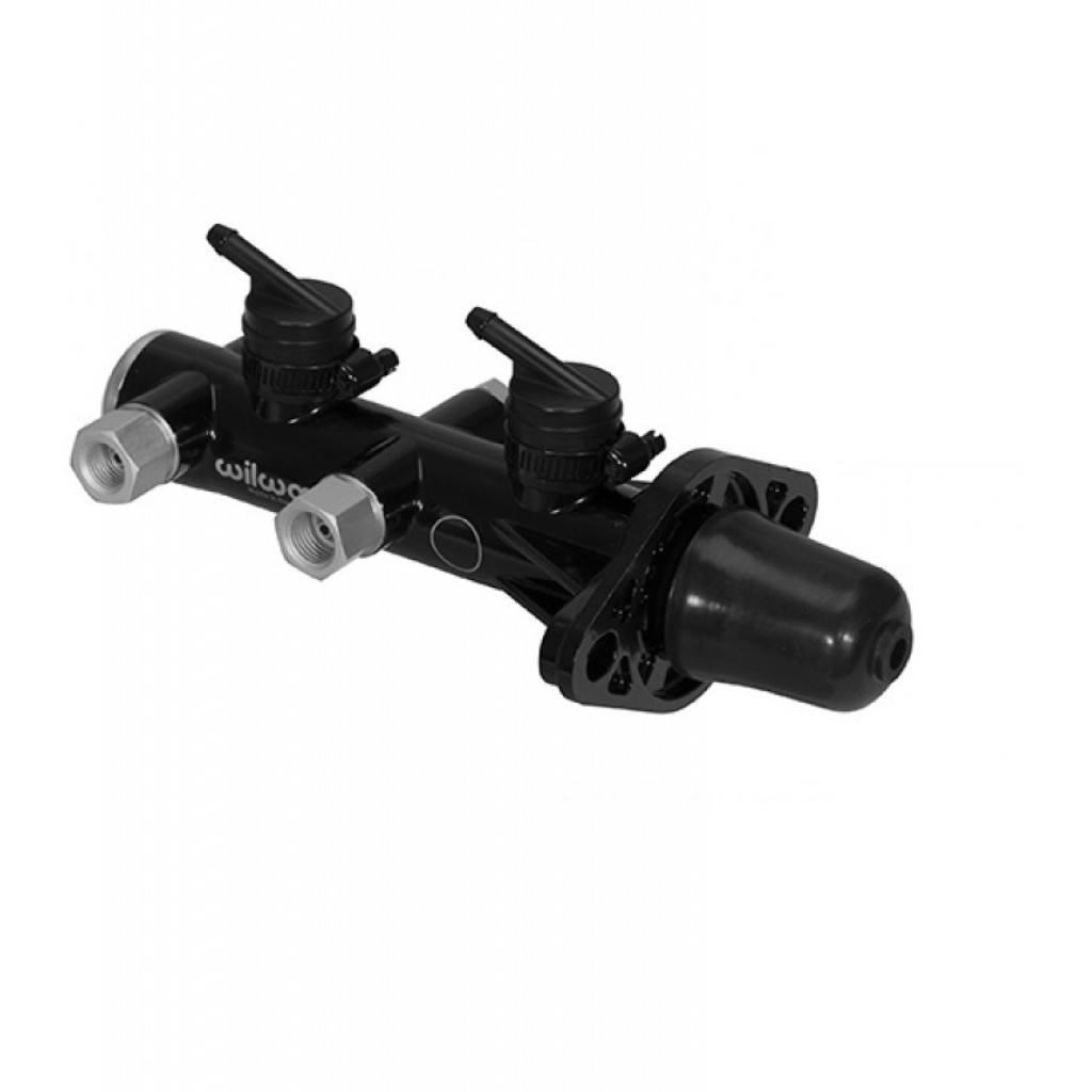 Wilwood Master Cylinder Tandem Remote - 1in Bore Black | (TLX-wil260-14243-BK-CL360A70)