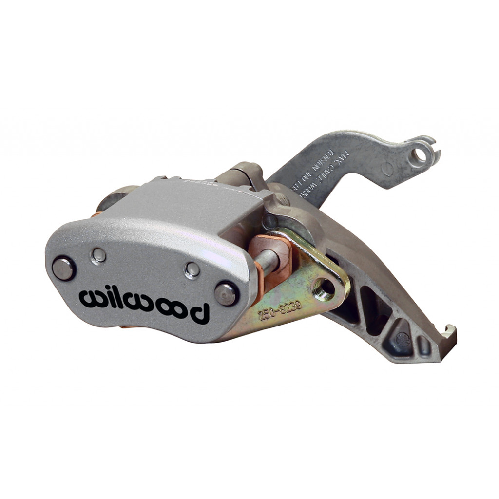 Wilwood Caliper-MC4 Mechanical-R/H - Silver No Logo 1.19 Inches Piston | .81 Inches Disc (TLX-wil120-12069-CL360A70)