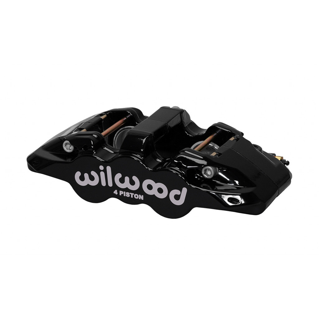 Wilwood Caliper Aero4 | Black | 1.12/1.12in | Pistons | 0.81in Disc | (TLX-wil120-14004-BK-CL360A70)