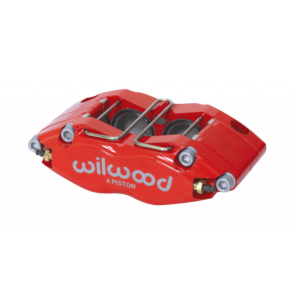 Wilwood Caliper- DPR-DS 1.25in Piston .38/.500in Rotor | Dust Seal Red | (TLX-wil120-14698-RD-CL360A70)