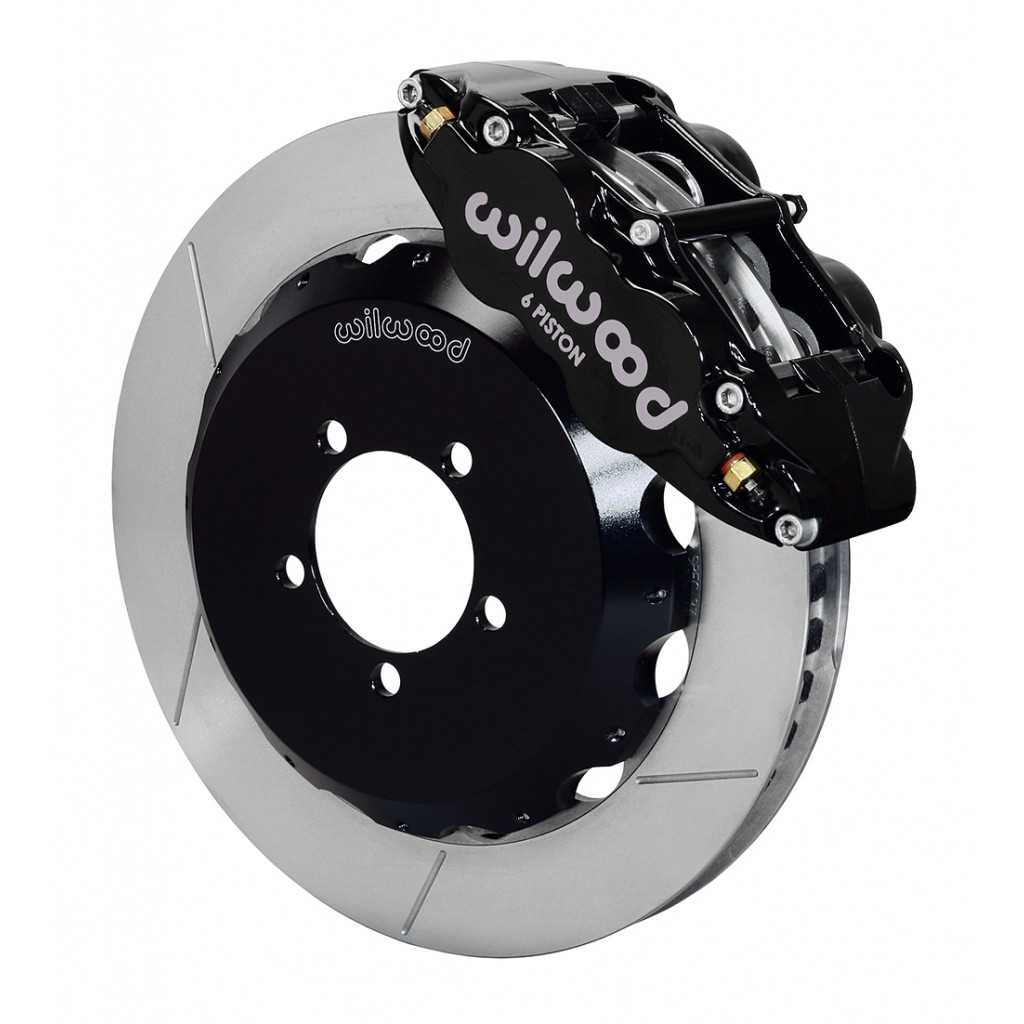 Wilwood For Subaru WRX 1999-2012 Brake Kit Front Hat Kit 13.06 Inches w/ Lines | Narrow Superlite 6R (TLX-wil140-12874-CL360A70)