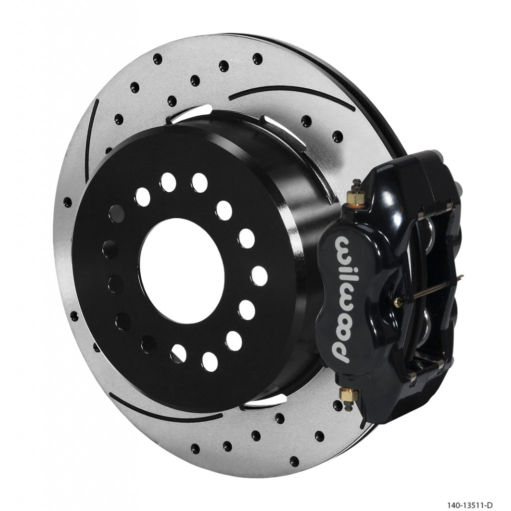 Wilwood Park Brake Kit Forged Dynalite Drilled BOP Axle 2.75In Bearing 2.75 Off | (TLX-wil140-13511-D-CL360A70)