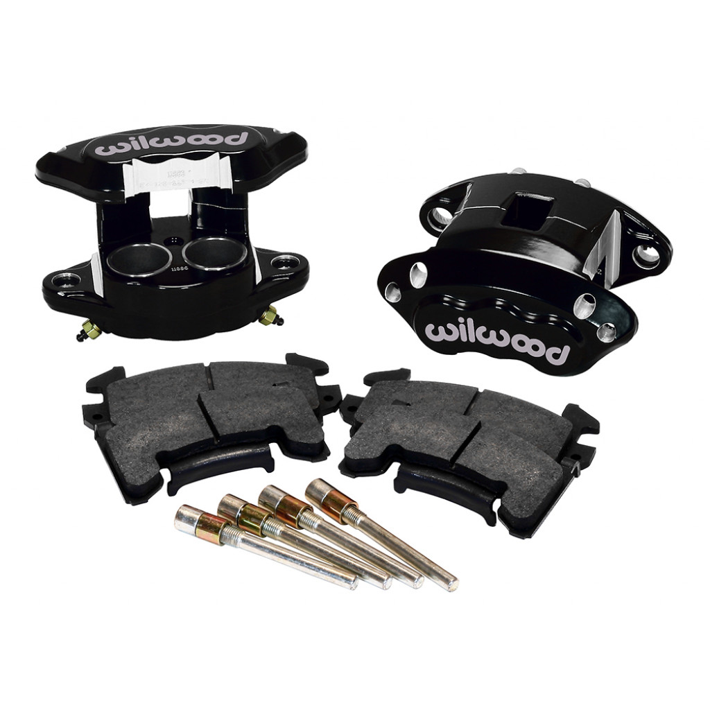 Wilwood Caliper Brake Kit D154 Front - Black 1.62 / 1.62in Piston - 1.04in Rotor | (TLX-wil140-12099-BK-CL360A70)