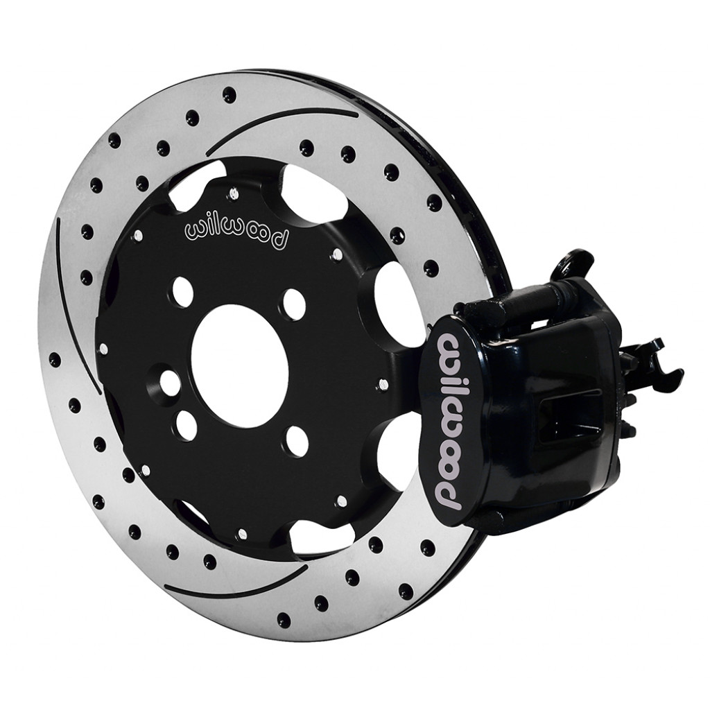 Wilwood For Mini Cooper Parking Brake Kit Combination Rear Kit | 11.75 Inches | Drilled (TLX-wil140-10885-D-CL360A70)