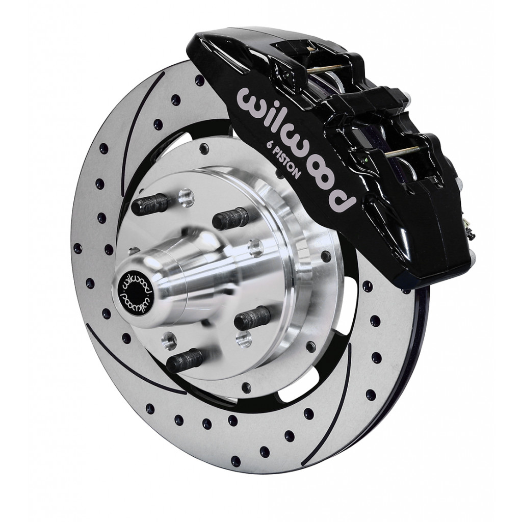 Wilwood For GM G-Body 79-87 Brake Kit Dynapro 6 Hub Drilled Front 12.19in | (TLX-wil140-12837-D-CL360A70)