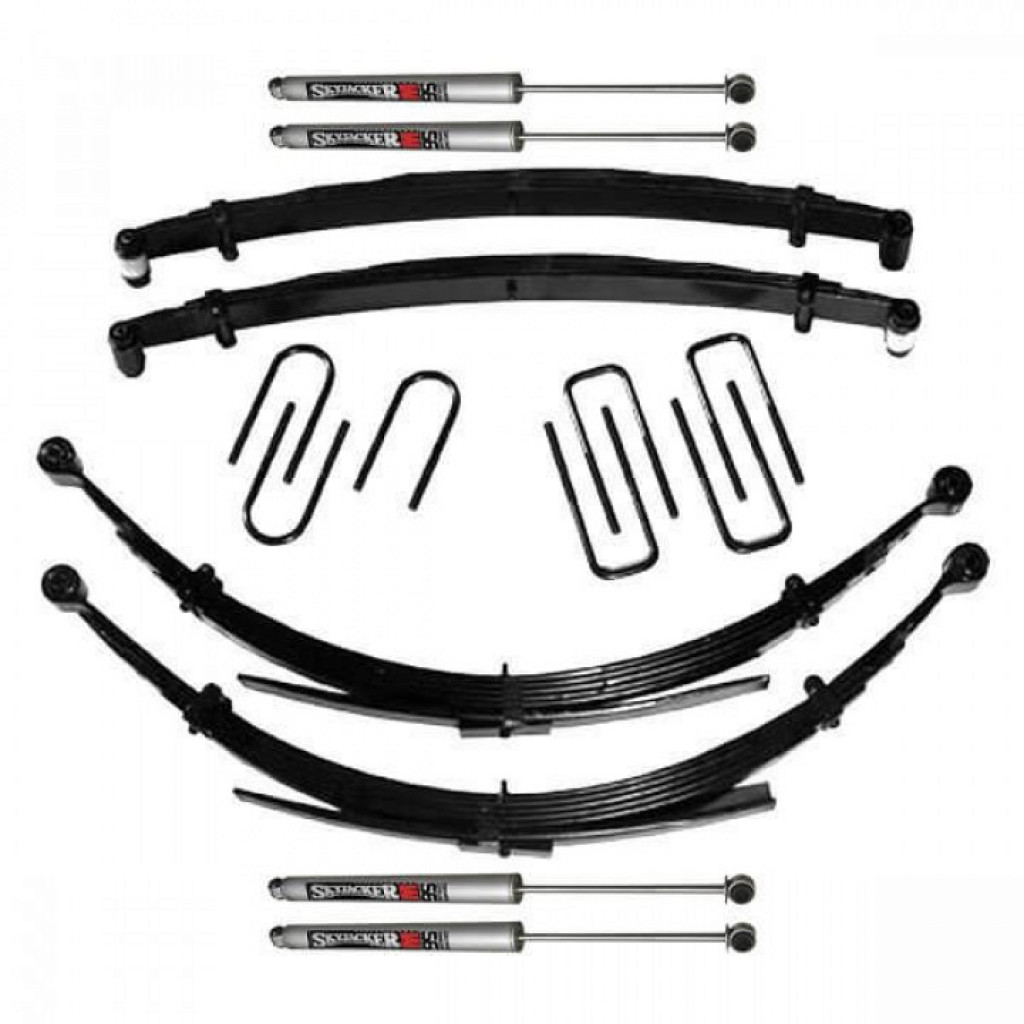 Skyjacker For Dodge W250/W350 1987-1993 Suspension Lift Kit 2.5 Inches | w/M95 Performance Shocks (TLX-skyD292CDKS-M-CL360A70)