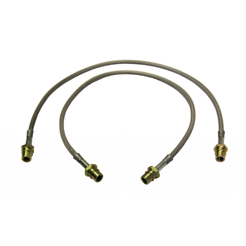 Skyjacker For Toyota Pickup 1980 Stainless Steel Brake Line Front Pair 4WD | 3-7-Inches (TLX-skyFBL30-CL360A71)