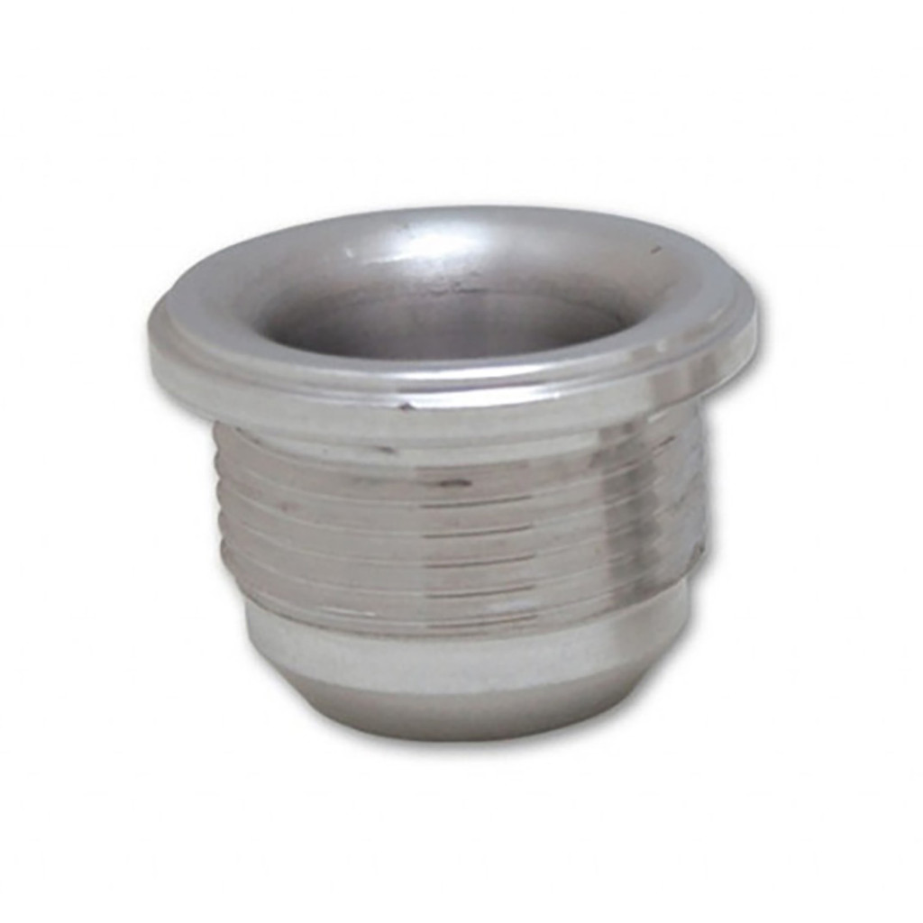 Vibrant Weld Bung Male 8 AN 1in Flange OD Aluminum | (TLX-vib11152-CL360A70)