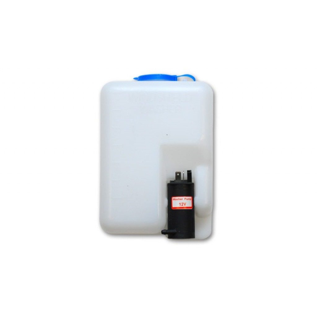 Vibrant For Windshield Washer Bottle Kit | 1.2L Bottle w/ Pump Bracket Hose | (TLX-vib10400-CL360A70)