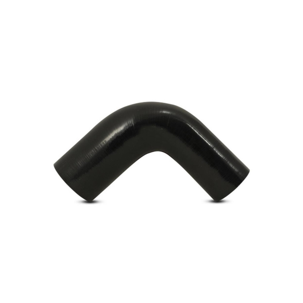 Vibrant For 4 Ply Reinforced Silicone 90 Degree Transition Elbow - 2.5in I.D. | x 2.75in I.D. (Black) (TLX-vib2781-CL360A70)