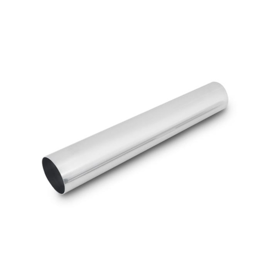 Vibrant For T6061 Aluminum Straight Tube 18in Long | 4.5in OD | Polished | (TLX-vib2947-CL360A70)
