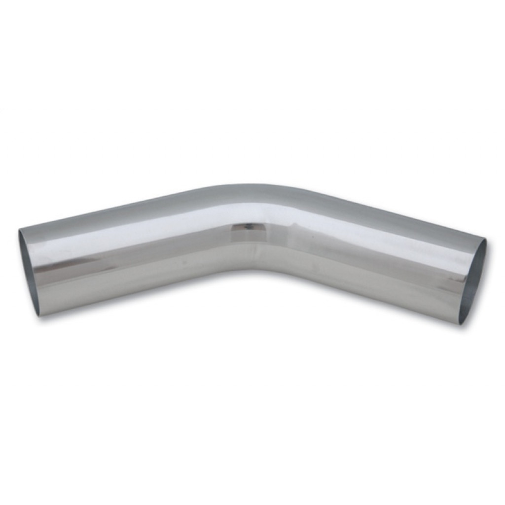 Vibrant For Universal Aluminum Tubing 2.75in O.D. 45 Degree Bend - Polished | (TLX-vib2880-CL360A70)