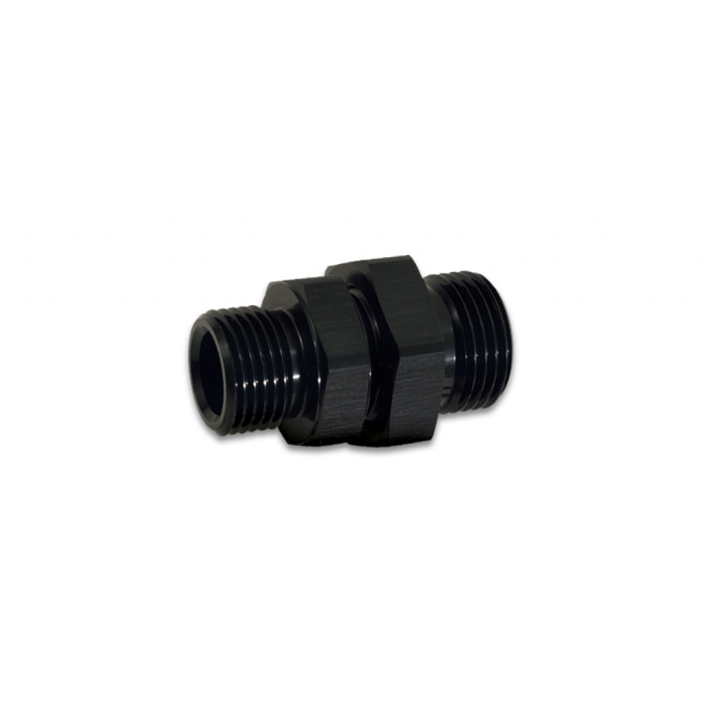 Vibrant For 6 ORB Male to Male Union Adapter Anodized Black | (TLX-vib16980-CL360A70)