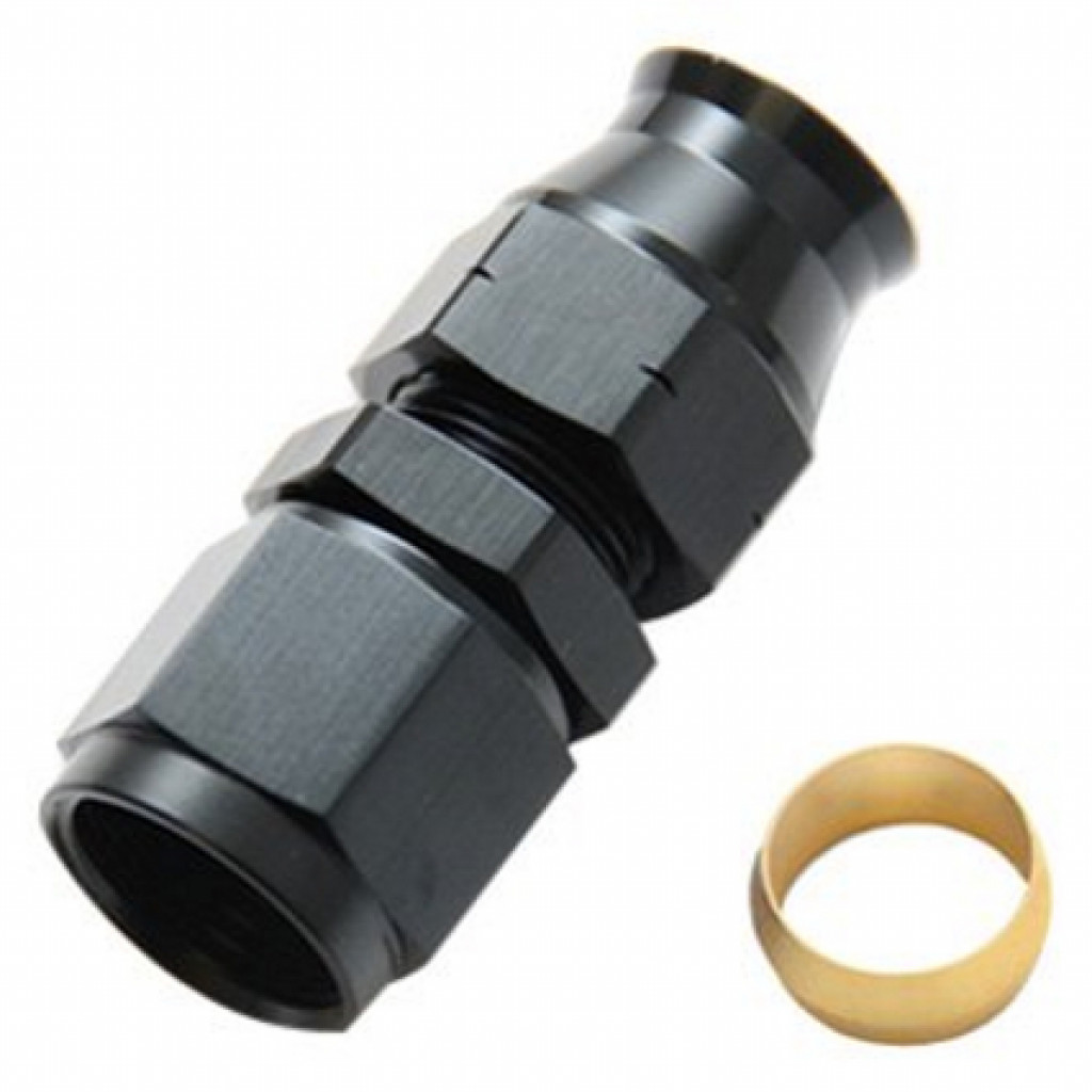 Vibrant For -6AN Female to 1/4in Tube Adapter Fittings (w/ Brass Olive Insert) | (TLX-vib16444-CL360A70)