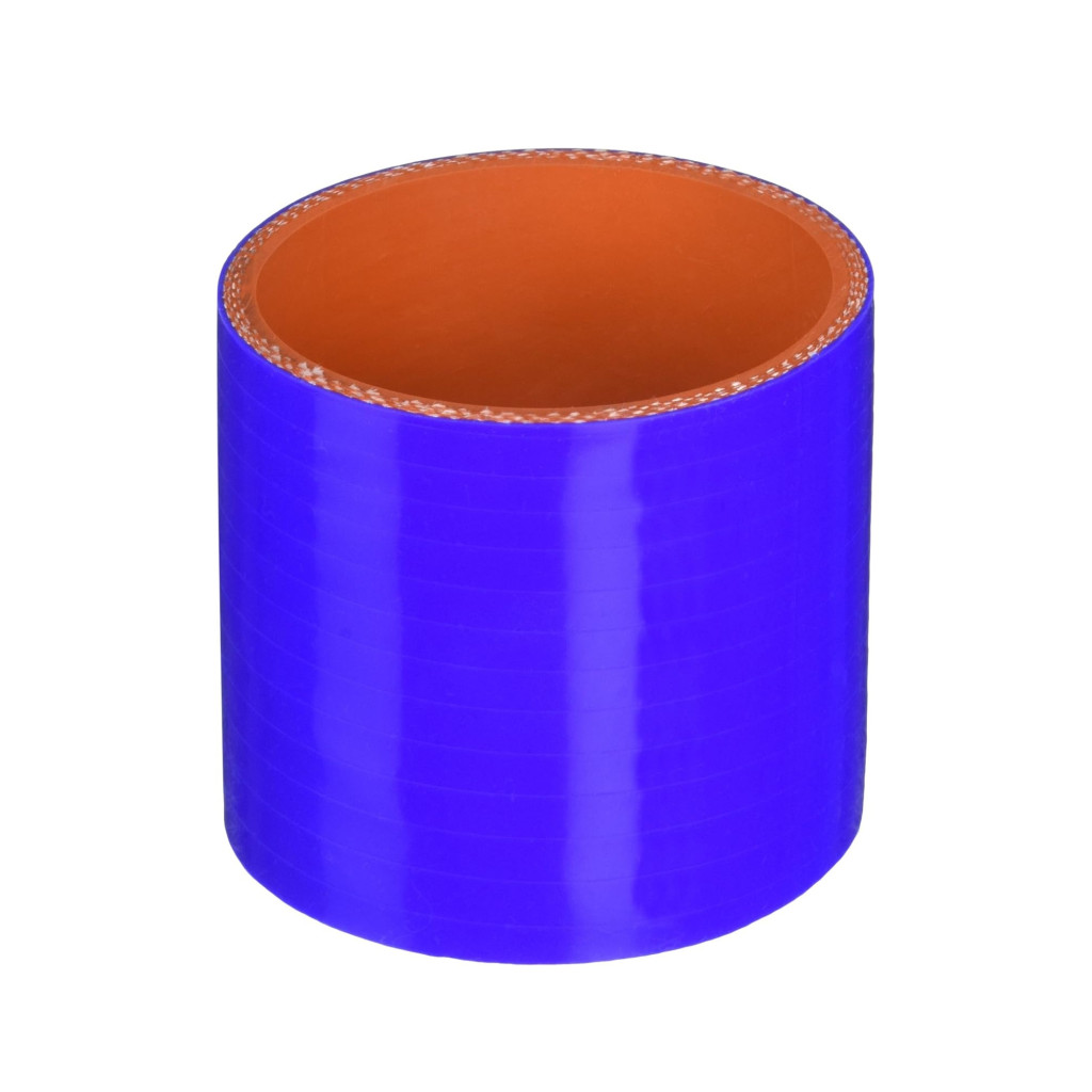Vibrant For 4 Ply Reinforced Silicone Straight Hose Coupling - 3in I.D. (Blue) | x 3in Long (TLX-vib2714B-CL360A70)