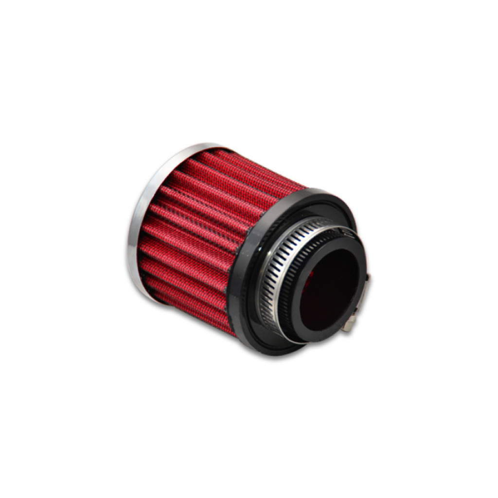 Vibrant For Crankcase Breather Filter - w/ Chrome Cap 1.5in 38mm Inlet ID | (TLX-vib2188-CL360A70)