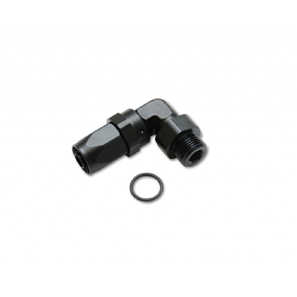 Vibrant Hose End Fitting Male 8AN 90 Degree 7/8-14 Thread 10 | (TLX-vib24906-CL360A70)