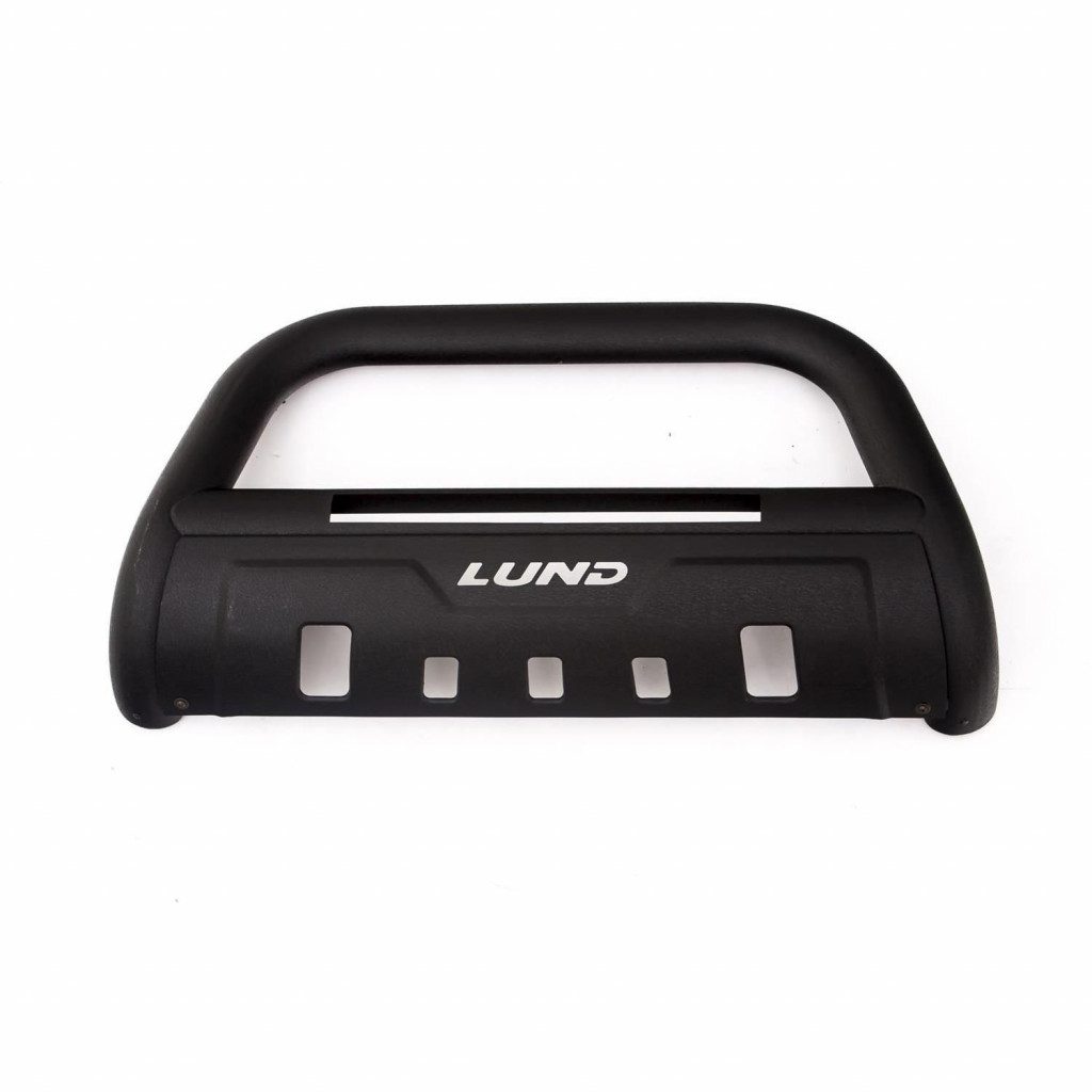 Lund Bull Bar For GMC Yukon XL 2015-2020 w/Light & Wiring - Black | (TLX-lnd47121214-CL360A81)