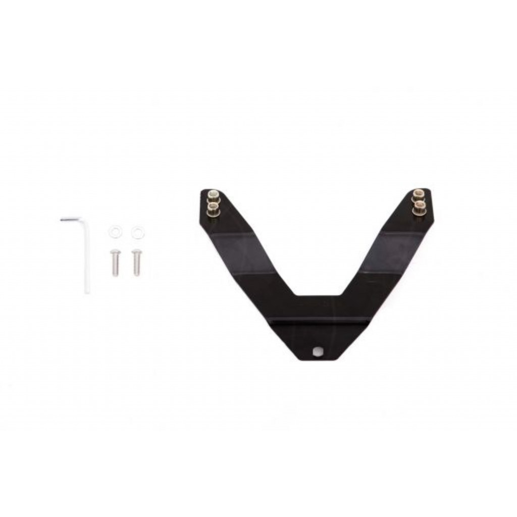 Lund Bull Bars Plate Relocation Kit Universal License Black | (TLX-lnd27021000-CL360A70)
