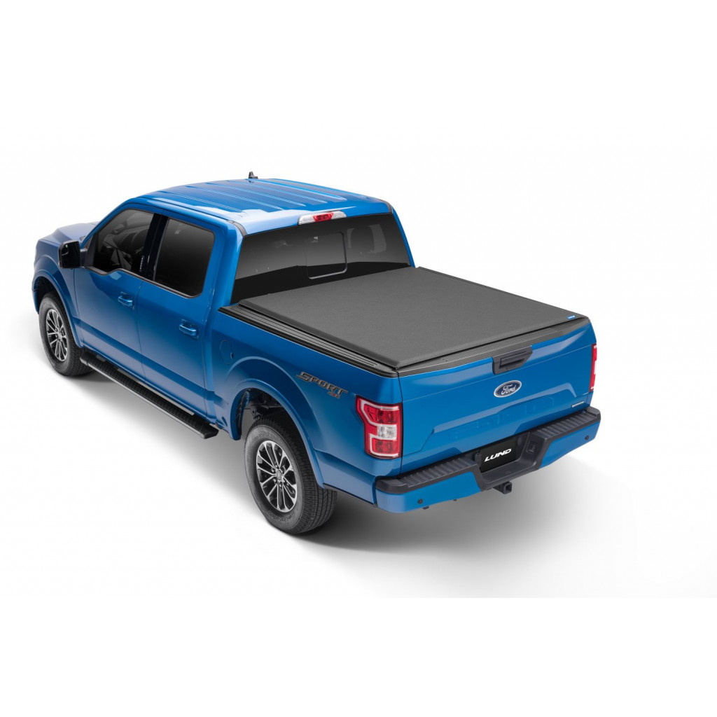 Lund Tonneau Cover Roll Up For Ford F-150 04-21 Bed Genesis Elite 5.5ft. Black | (TLX-lnd96872-CL360A70)