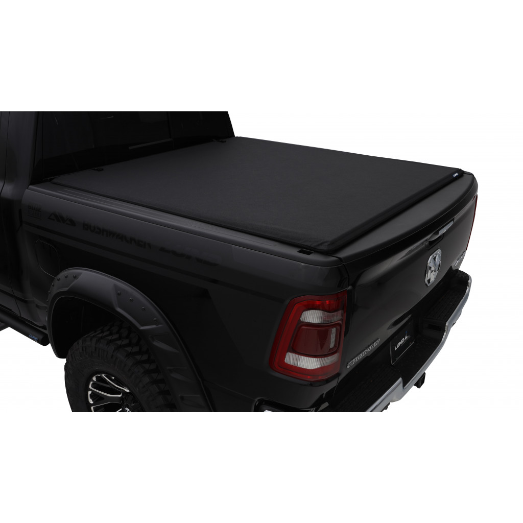Lund Tonneau Cover Roll Up For Dodge Ram 1500 2009 2010 Bed Genesis Elite | 5.5ft., Black (TLX-lnd96865-CL360A70)