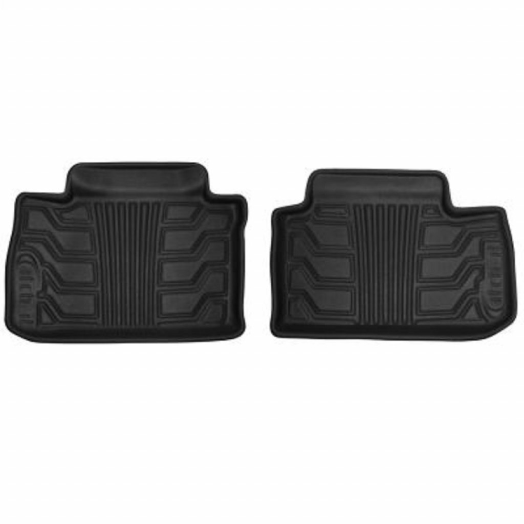 Lund Floormats For Dodge Ram 2500/3500 2010 Catch-It Rear Floor Liner Black | (2 Pc.) (TLX-lnd383071-B-CL360A71)