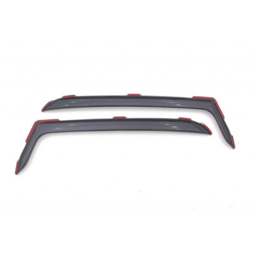 Lund Ventvisor Elite Window Deflectors For Jeep Wrangler 1997-2006 - Smoke | (2 Pc.) (TLX-lnd182820-CL360A70)