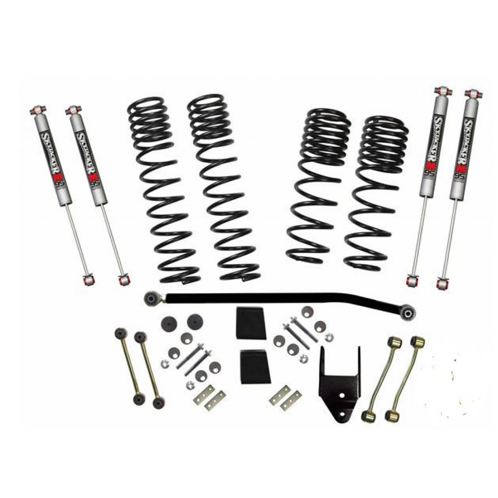 Skyjacker For Jeep Wrangler JL 2018-2020 Long Travel Coil Kit 2 Stage 3.5"-4" | 4 Door 4WD (TLX-skyJL40RBPMLT-CL360A70)