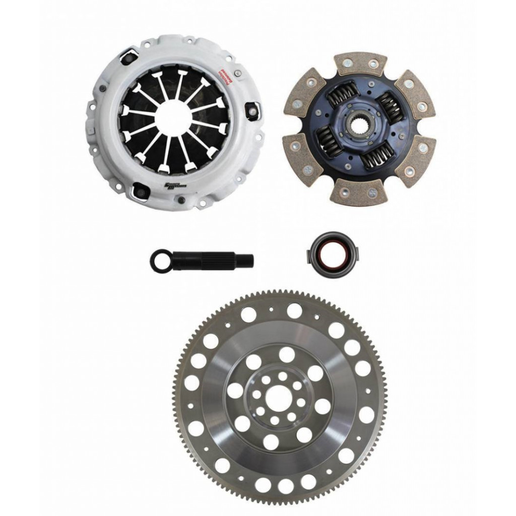 Clutch Masters Clutch Kit For Acura ILX 2013 2014 FX400 High Rev 6-Puck | Ceramic w/ Steel FW (TLX-clm08240-HRC6-SK-CL360A72)