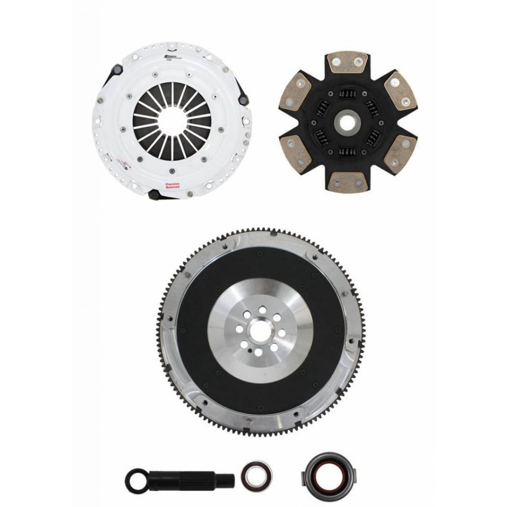 Clutch Masters Clutch Kit For Acura TL 2004 05 2006 FX400 6-Puck w/ Aluminum Fl | 3.0L (TLX-clm08028-HDC6-A-CL360A71)