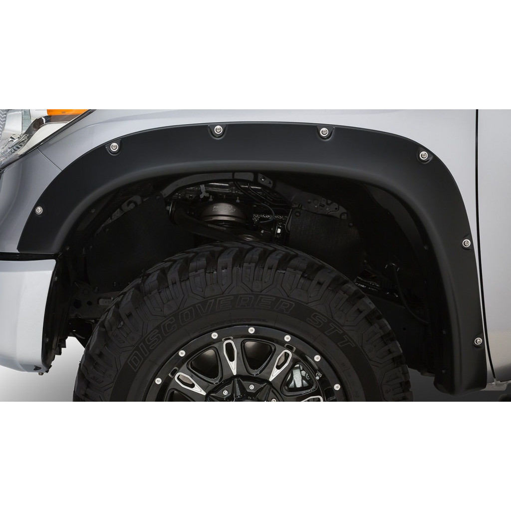 Stampede For Toyota Tundra 2014-2021 Fender Flares Bed Ruff Riderz Smooth 4pc | 66.7/78.7/97.6in (TLX-sta8431-2-CL360A70)