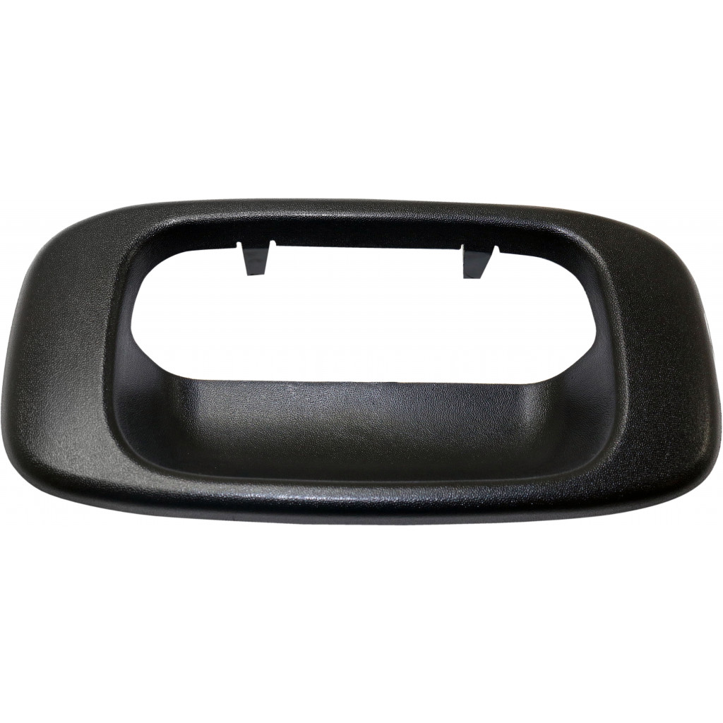 For Chevy Silverado 1500 / 2500 HD Classic Tailgate Handle Bezel 2007 | Outside | Textured Black | All Cab Types | Includes 2007 Classic | Plastic | GM1916102 | 15228539 (CLX-M0-USA-C580706-CL360A75)