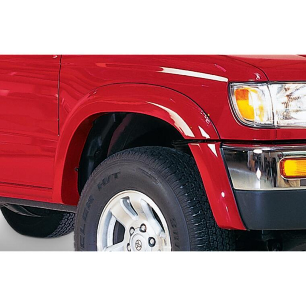 Bushwacker For Toyota 4Runner 1996-2002 Fender Flare Extend-A-Style | 4pc - Black (TLX-bus31913-11-CL360A70)