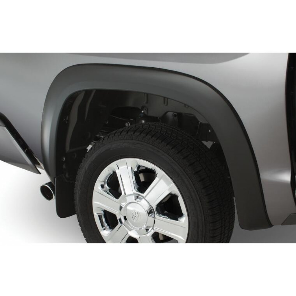 Bushwacker For Toyota Tundra 2014-2021 Fender Flares Fleetside OE Style 2pc | 66.7/78.7/97.6in Bed - Black (TLX-bus30038-02-CL360A70)