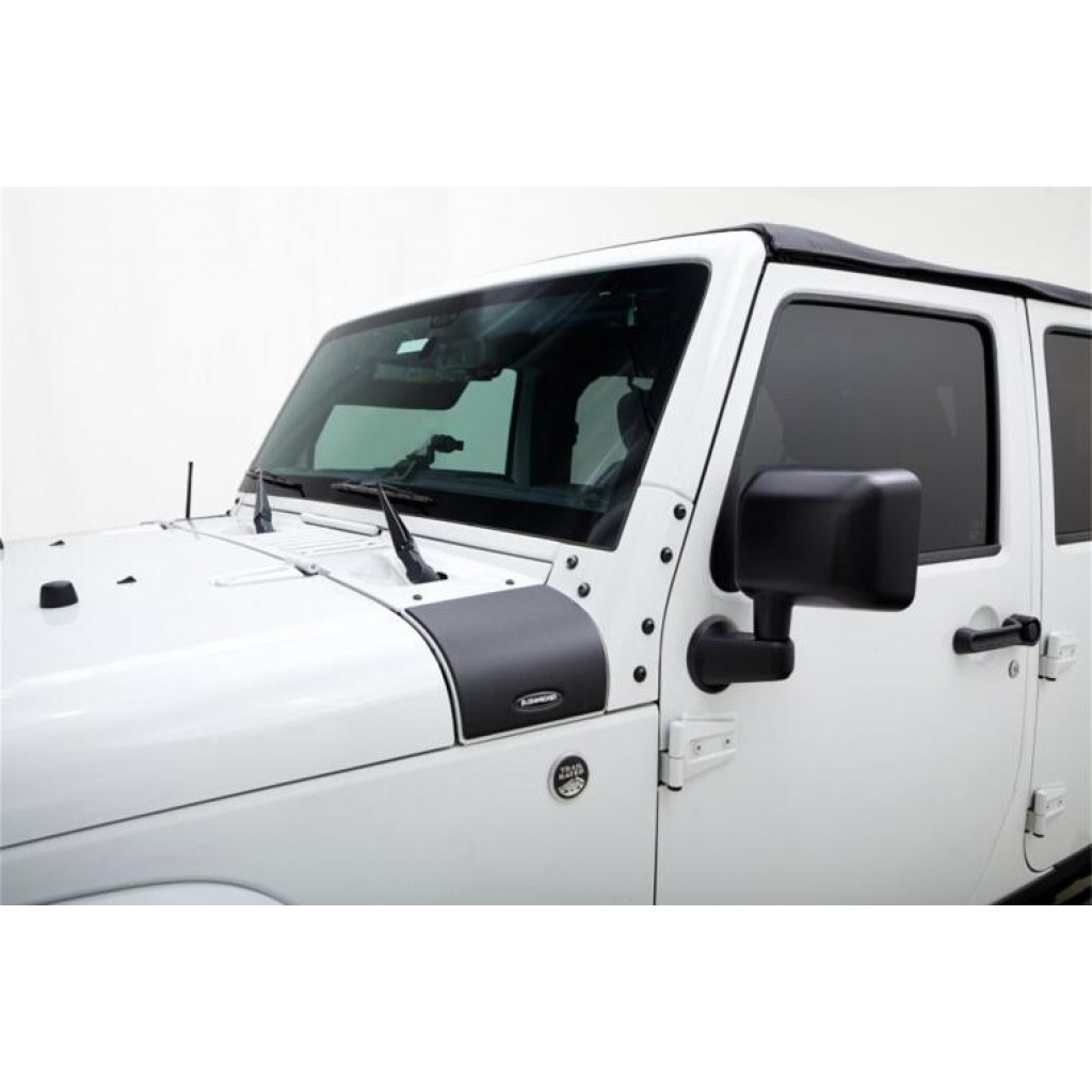 Bushwacker For Jeep Wrangler JL 2018-2021 Trail Armor Cowl Guard - Black | (TLX-bus76129-CL360A70)