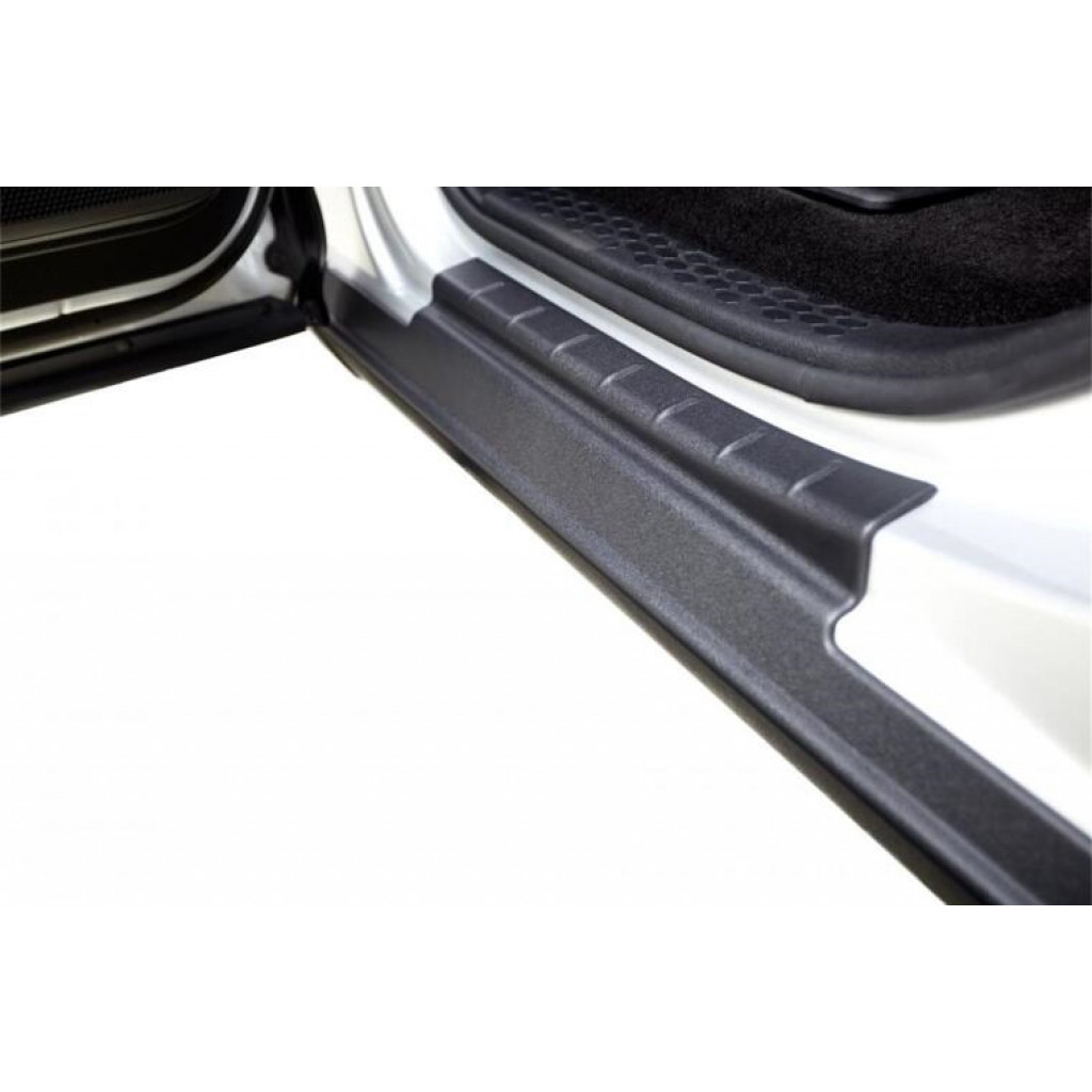 Bushwacker For GMC Sierra 1500 Limited 2019 Trail Armor Sill Plate Cover - Black | Rocker Panel (TLX-bus14089-CL360A73)