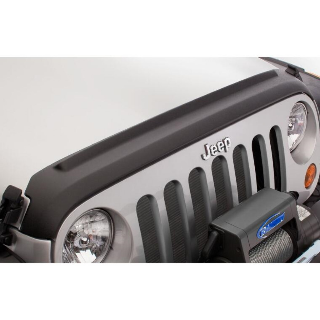 Bushwacker For Jeep Wrangler JK 2018 Trail Armor Hood & Tailgate Protector Black | Excl Power Dome Hood - (TLX-bus14013-CL360A71)