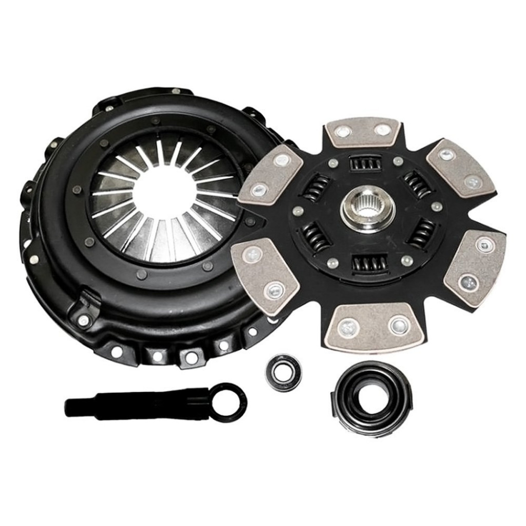 Competition Clutch Kit For Honda Civic del Sol 1994-1997 Stage 4 6 Pad |  Ceramic (TLX-comp8026-1620-CL360A70)