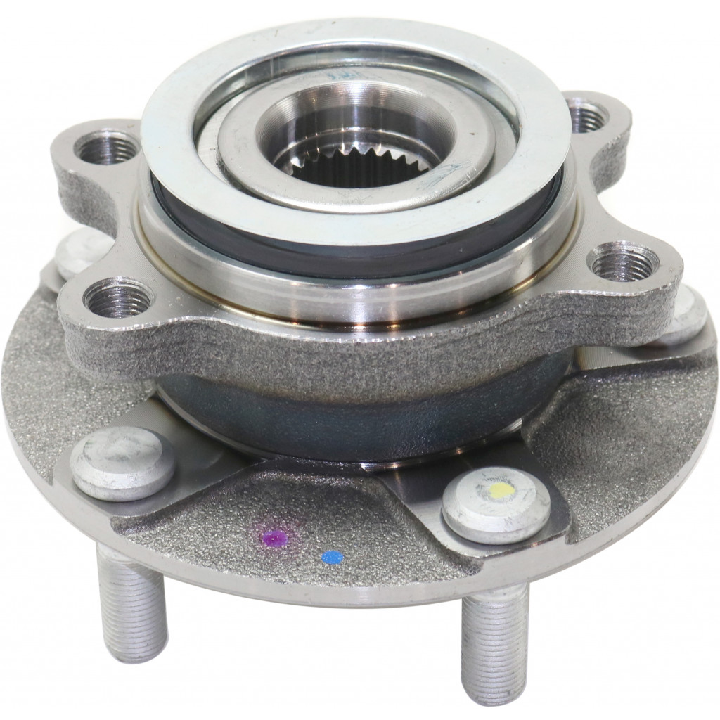 For Nissan Leaf Wheel Hub Assembly 2011 2012 Driver OR Passenger Side | Single Piece | Front | 5 Lugs | 402023PU0A (CLX-M0-USA-RN28370001-CL360A71)