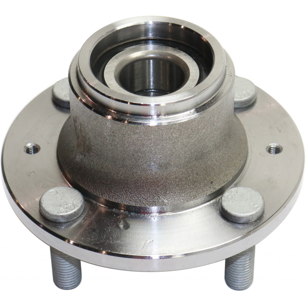 For Chevy Spark Wheel Hub Assembly 2013 2014 2015 Driver OR Passenger Side | Single Piece | Rear | Non Anti-Lock Braking System | 4 Lugs | Non-Driven Type (CLX-M0-USA-REPC285915-CL360A72)