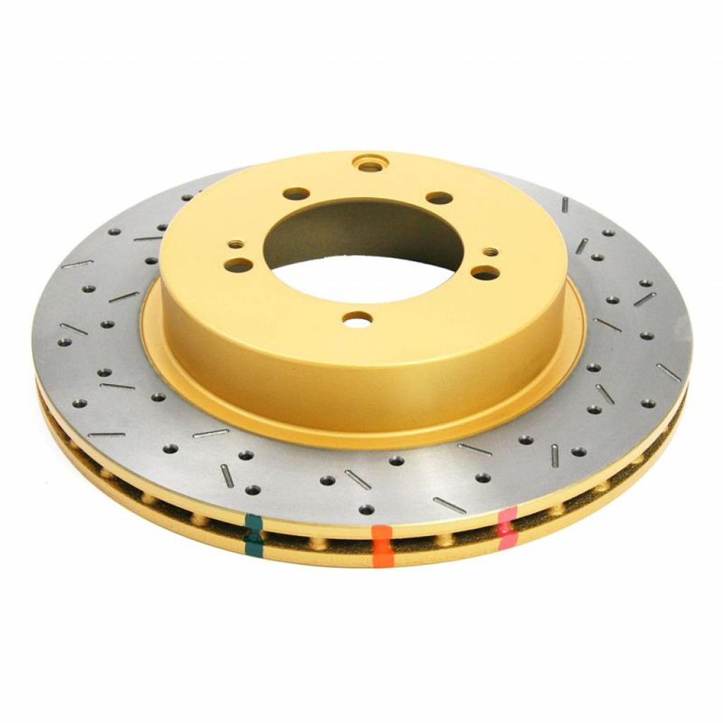 DBA For Mitsubishi Lancer 2006 2007 Drilled & Slotted Rotor 4000 Series Rear | (TLX-dba4419XS-CL360A70)