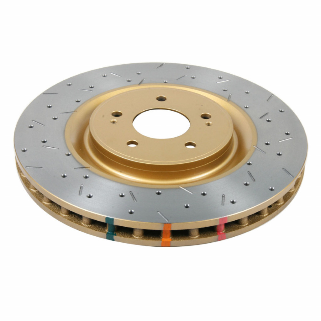 DBA For Mitsubishi Lancer 2008-2015 Drilled & Slotted Rotor 4000 Series Front | (TLX-dba42224XS-CL360A70)
