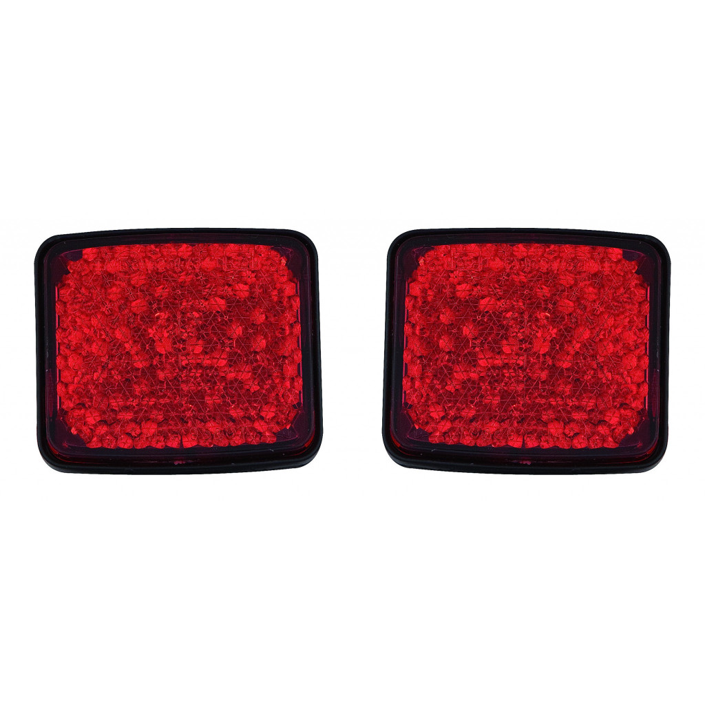 For Ram Promaster 1500 Rear Reflector Unit 2014 15 16 17 18 2019 Pair Driver and Passenger Side For CH1184101 | 68098863AB (PLX-M0-334-2903N-UQ-CL360A55)