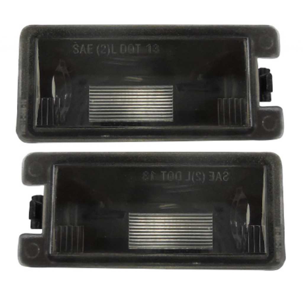 For Lincoln MKC License Lamp Unit 2015 2016 2017 Pair Driver and Passenger Side For FO2870102 | BB5Z 13550 A (PLX-M0-330-2101N-US-CL360A59)
