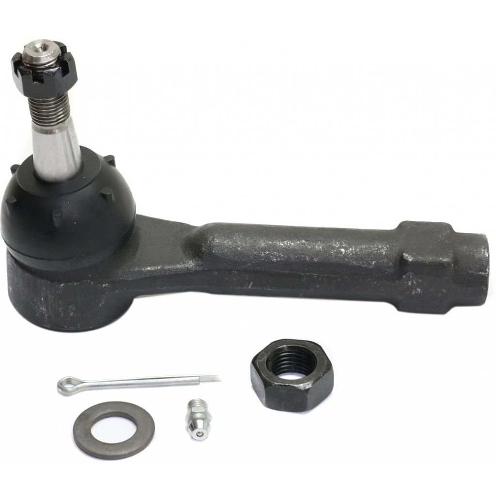 For Pontiac Montana Tie Rod End 1999 00 01 02 03 04 2005 Driver OR Passenger Side | Single Piece | Front | Outer | Adjustable | Greasable (CLX-M0-USA-REPC282104-CL360A77)