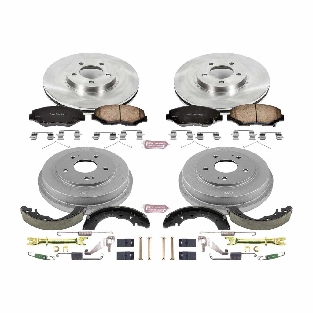 Power Stop Brake Kit For Honda Accord 2003-2007 Front & Rear Autospecialty | (TLX-psbKOE15107DK-CL360A70)