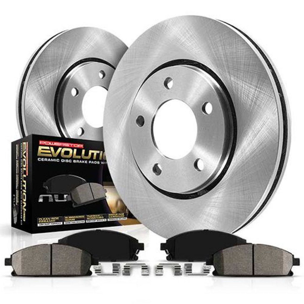 Power Stop Brake Kit For Saturn Aura 2009 | Front | Autospecialty | (TLX-psbKOE1614-CL360A72)