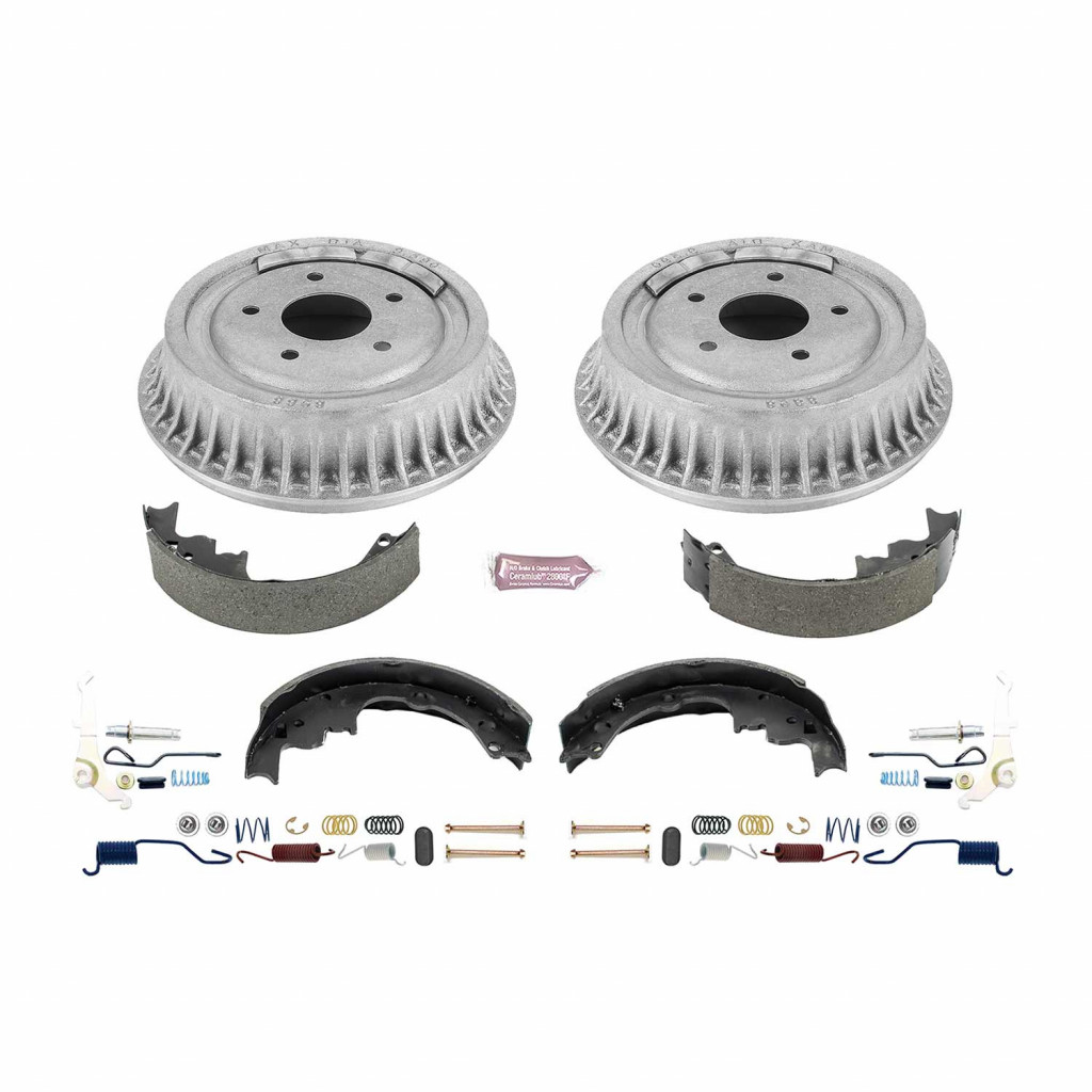 Power Stop Drum Kit For Chevy LLV 1992 1993 1994 1995 Rear Autospecialty | (TLX-psbKOE15293DK-CL360A76)